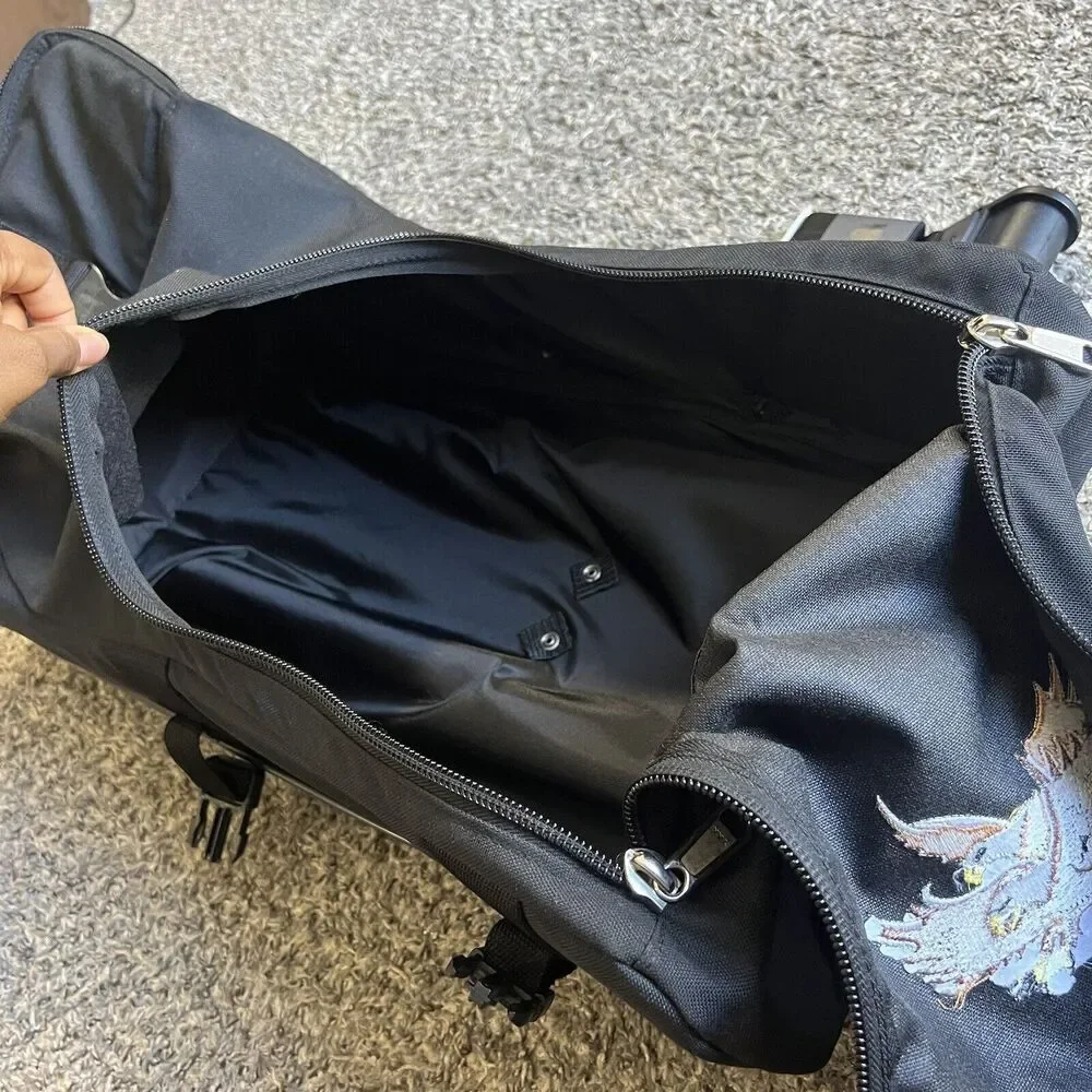 Club Glove Cordura Bag Wheeled Carry On Luggage Bag 24” Black Travel